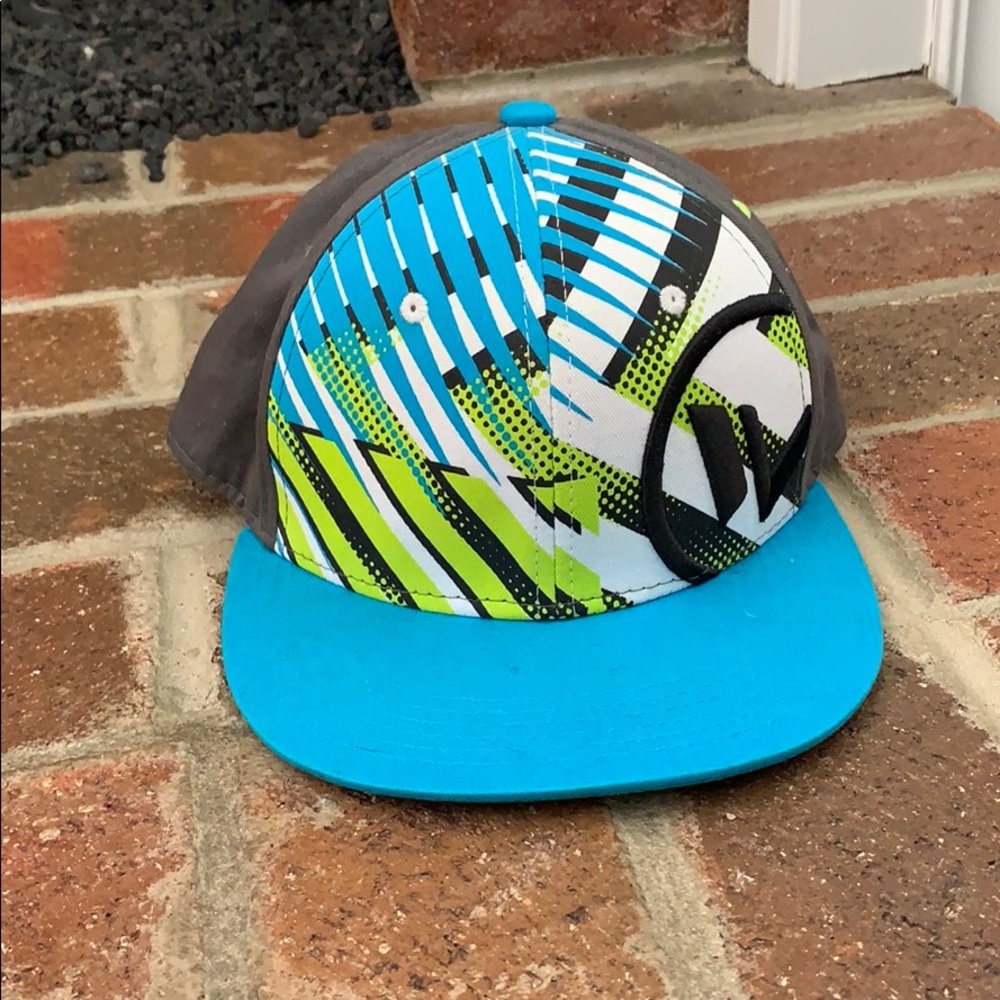 colorful hat.
